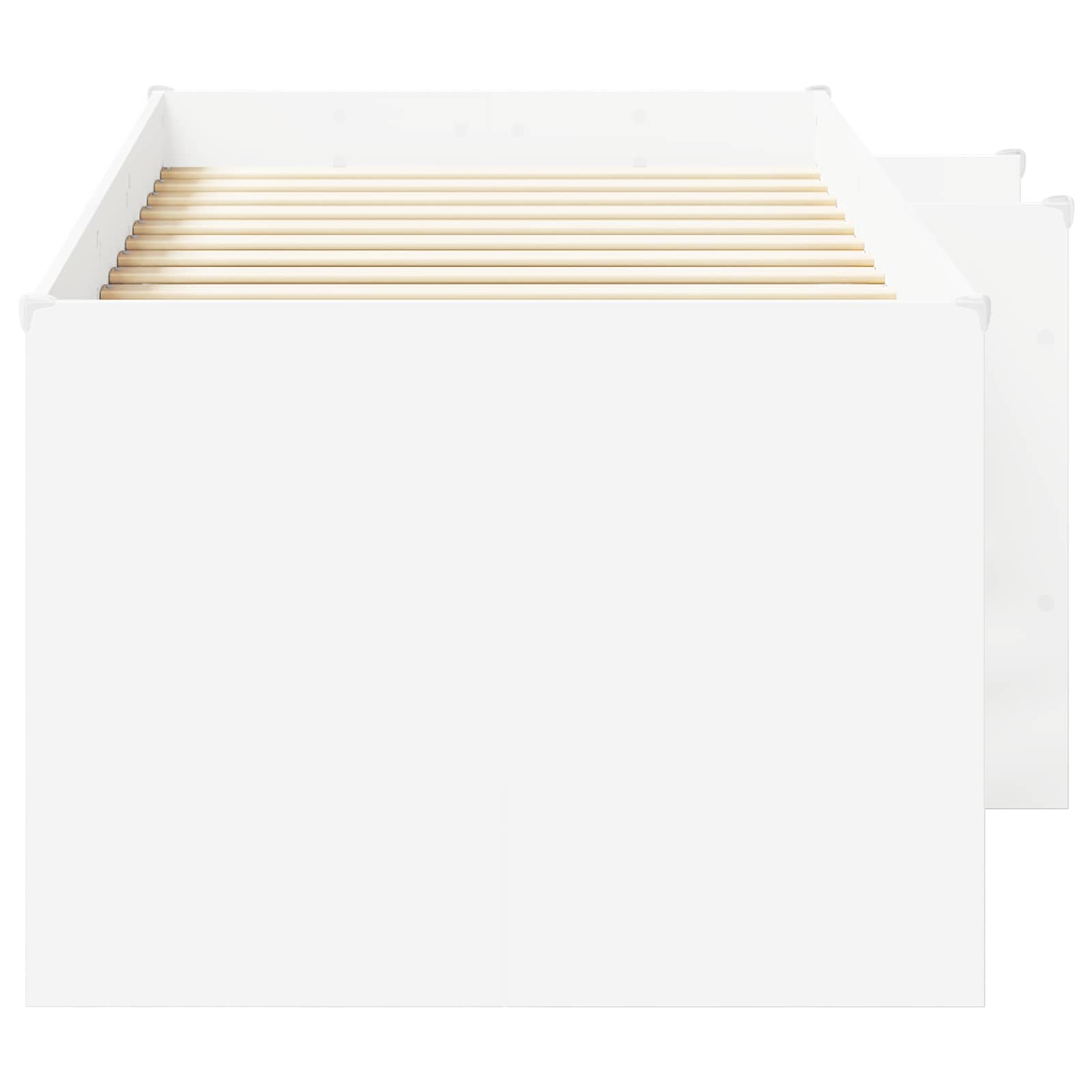 Letto Alto per Bambini Bianco 90 x 200 cm Legno ingegnerizzato | homemem39