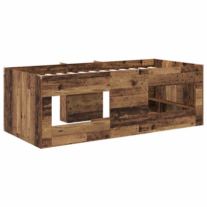 Letto Alto per Bambini Legno antico 98.5 x 200 cm | homemem39