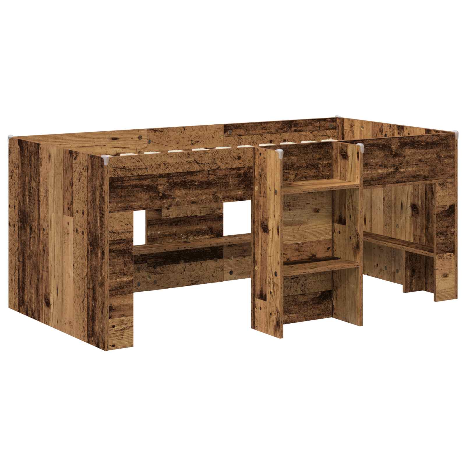 Letto Alto per Bambini Legno antico 163 x 101,1 x 68,5 cm | homemem39