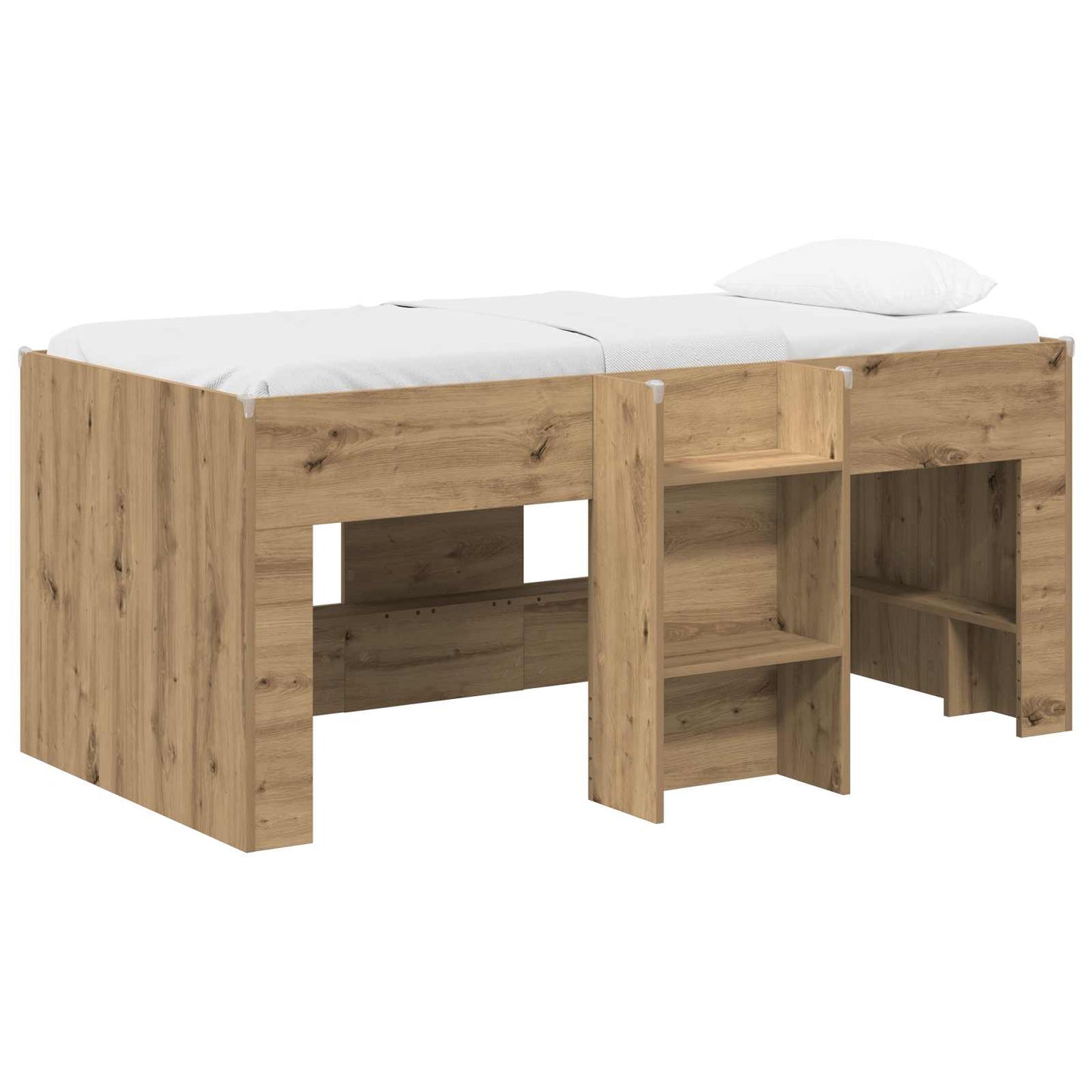 Letto Alto per Bambini Rovere Artigianale 163 x 101,1 x 68,5 cm | homemem39
