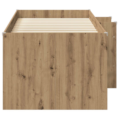 Letto Alto per Bambini Rovere Artigianale 90 x 190 cm | homemem39