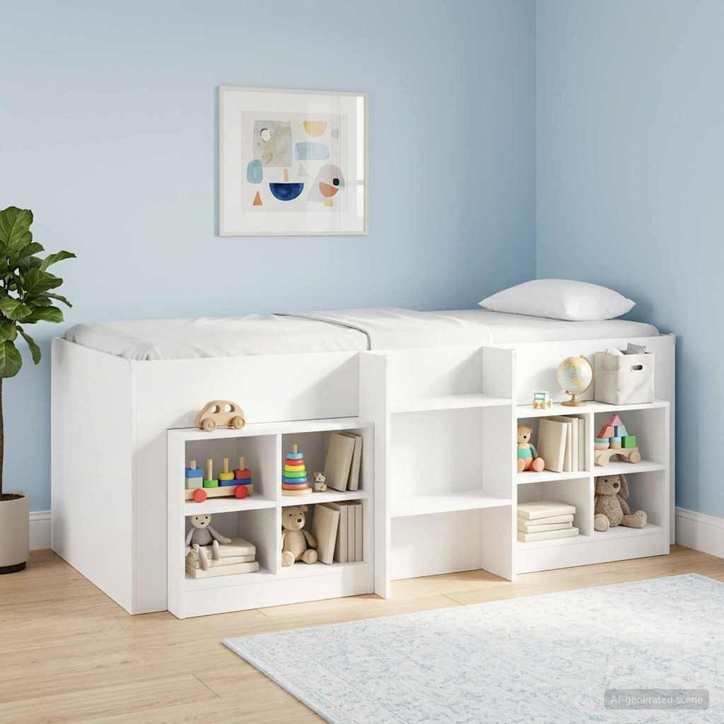 Letto Alto per Bambini Bianco 193 x 96,1 x 68,5 cm | homemem39