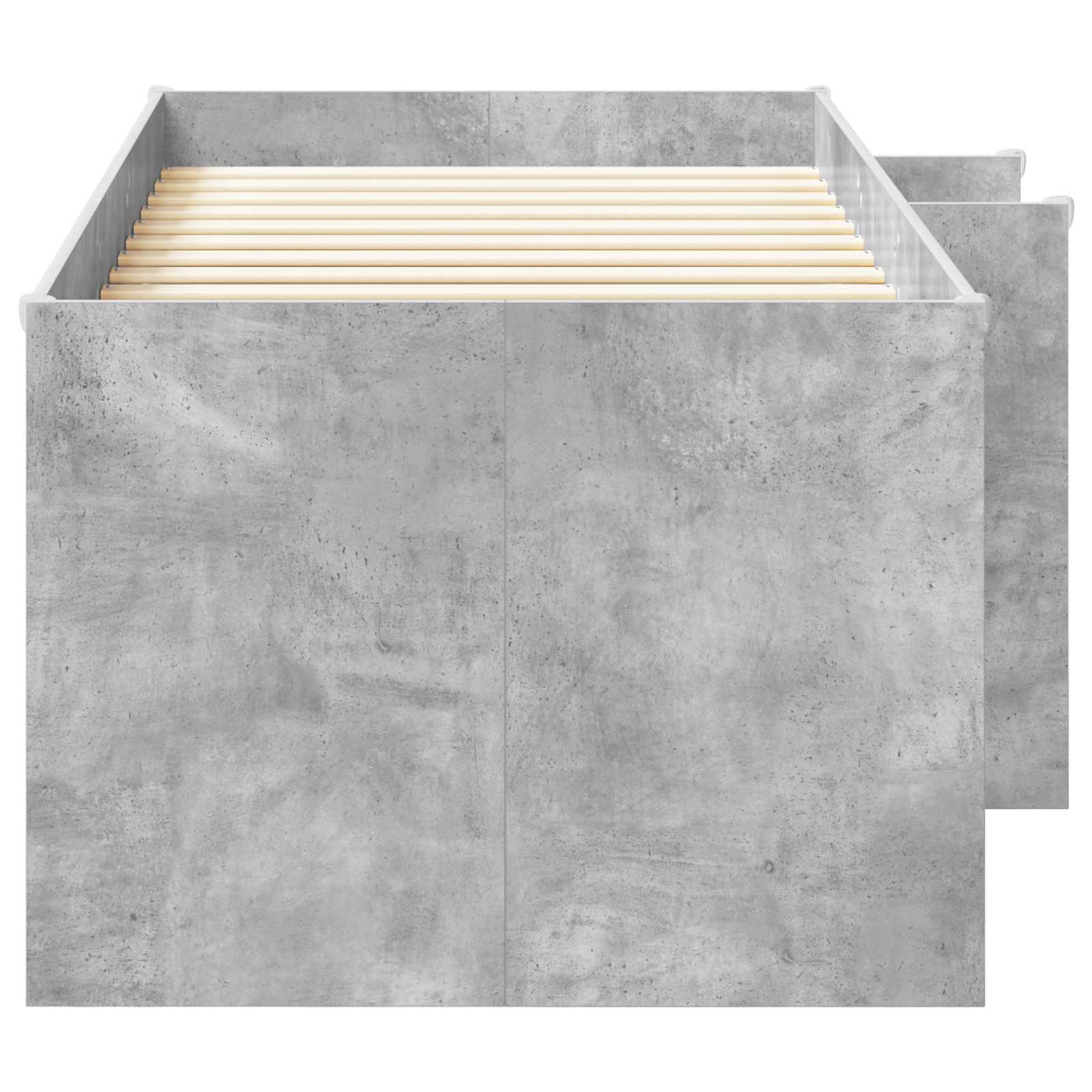 Letto Alto per Bambini Calcestruzzo 193 x 96,1 x 68,5 cm | homemem39