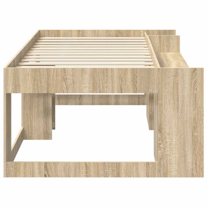 Telaio del letto con storage Rovere Sonoma 80 x 200 cm | homemem39