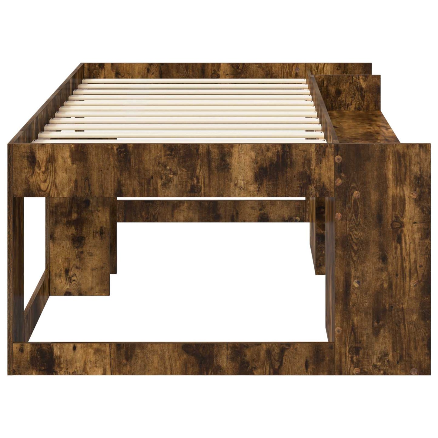 Telaio del letto con storage Rovere Fumo 98.5 x 200 cm | homemem39