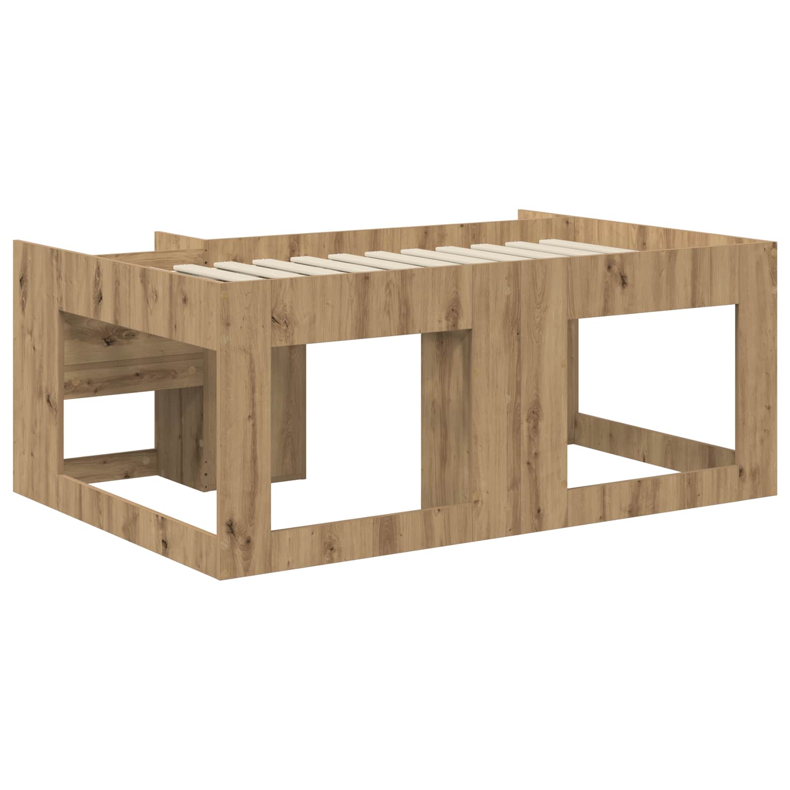 Telaio del letto con storage Rovere Artigianale 80 x 160 cm | homemem39