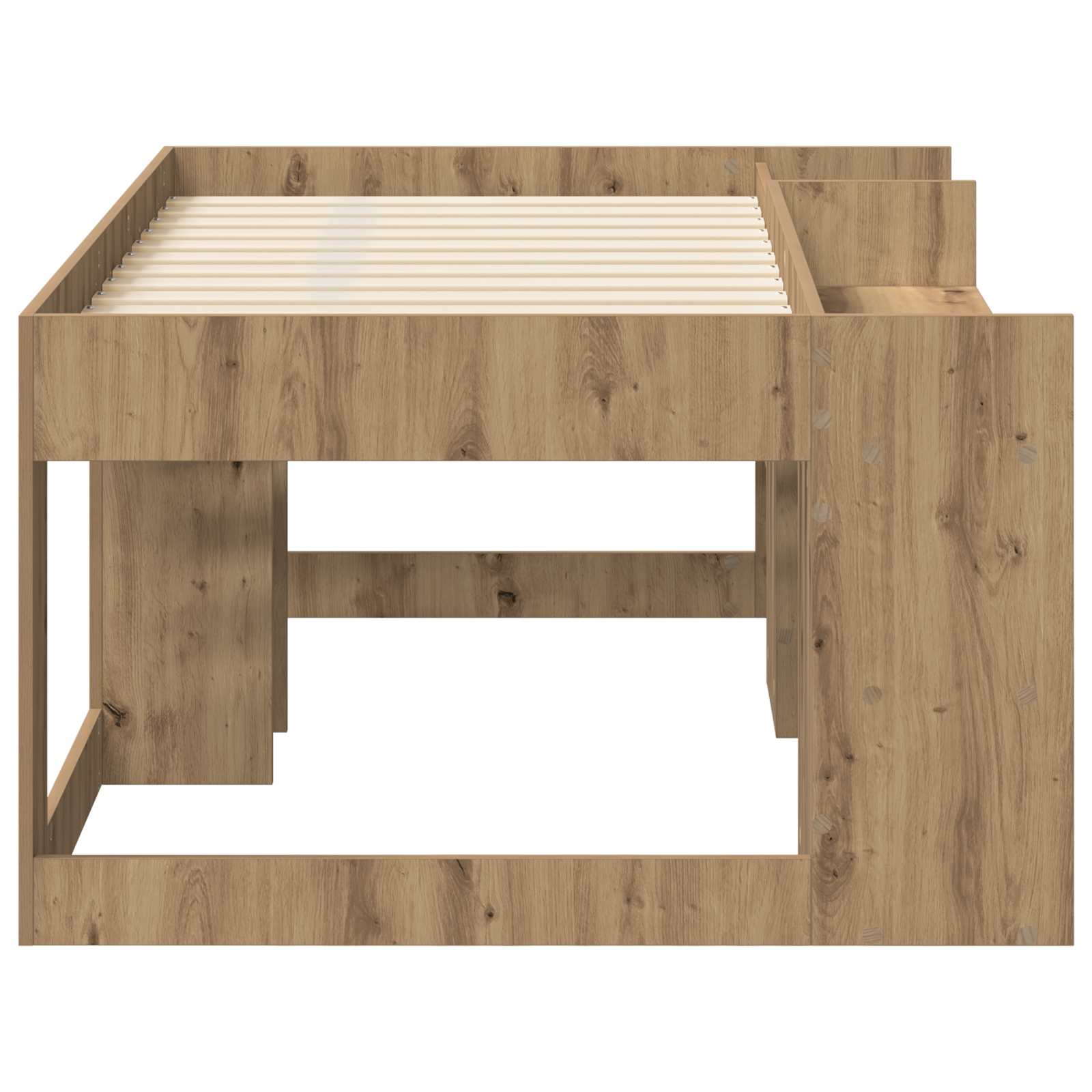 Telaio del letto con storage Rovere Artigianale 80 x 160 cm | homemem39
