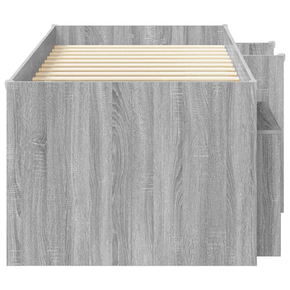 Struttura Letto Loft con Mobile 3 pz Sonoma grigio | homemem39
