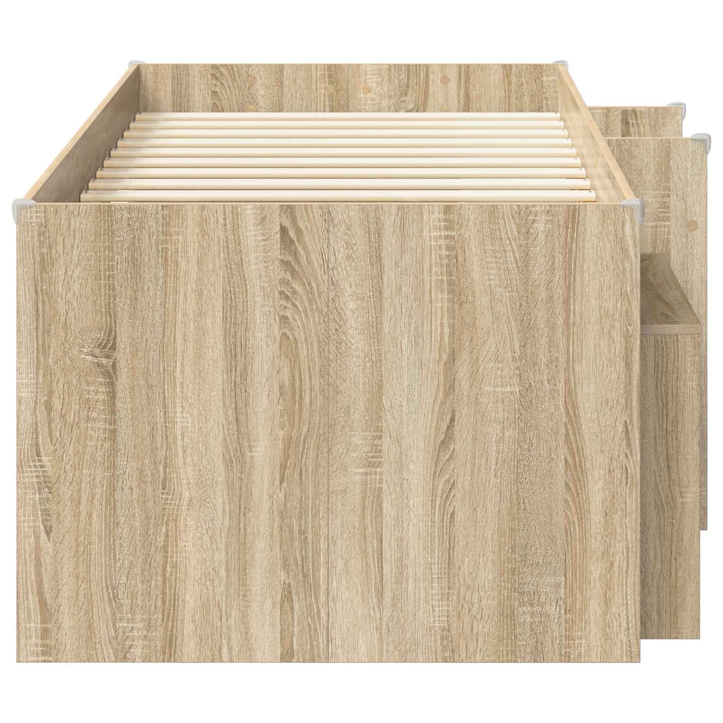 Struttura Letto Loft con Mobile 3 pz Rovere Sonoma | homemem39