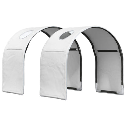 Letto con Tunnel 3 pz Bianco Legno ingegnerizzato | homemem39