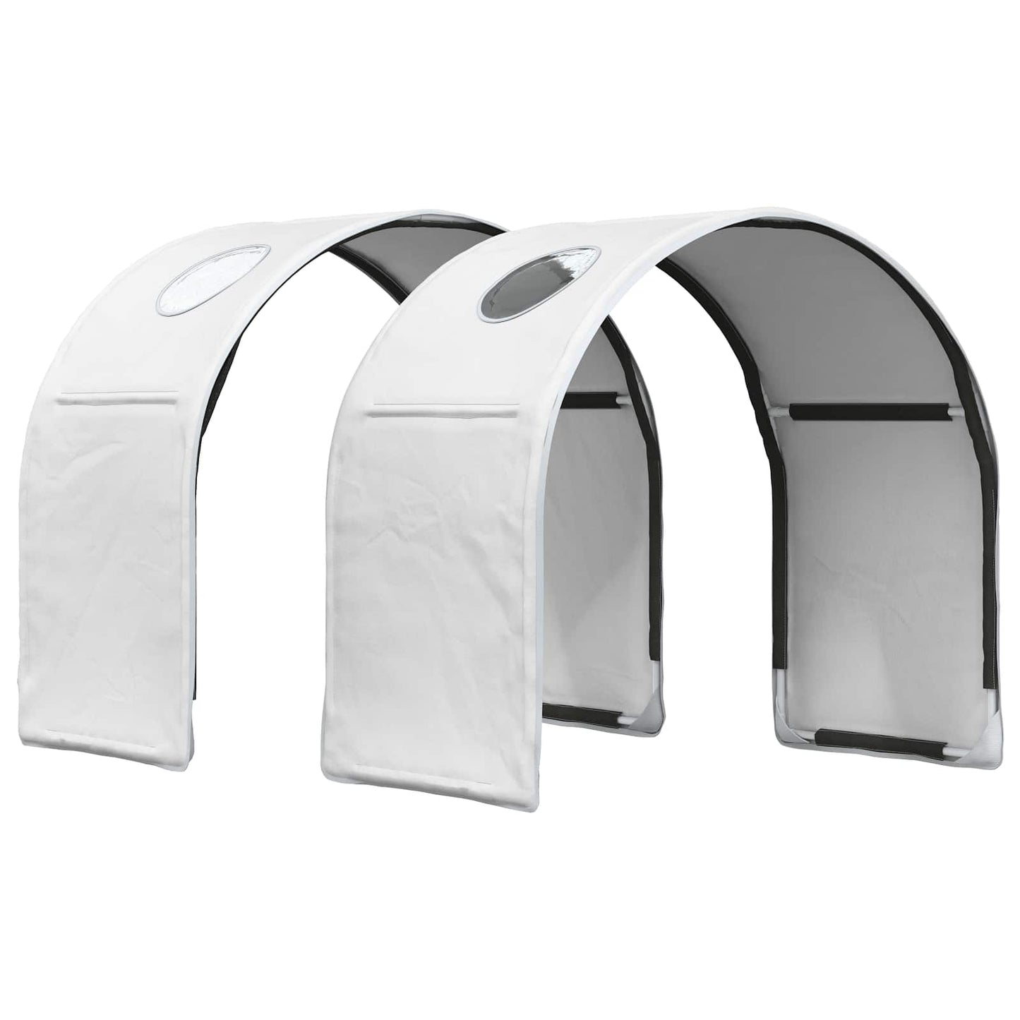 Letto con Tunnel con lo scaffale 3 pz Rovere Sonoma e Bianco | homemem39