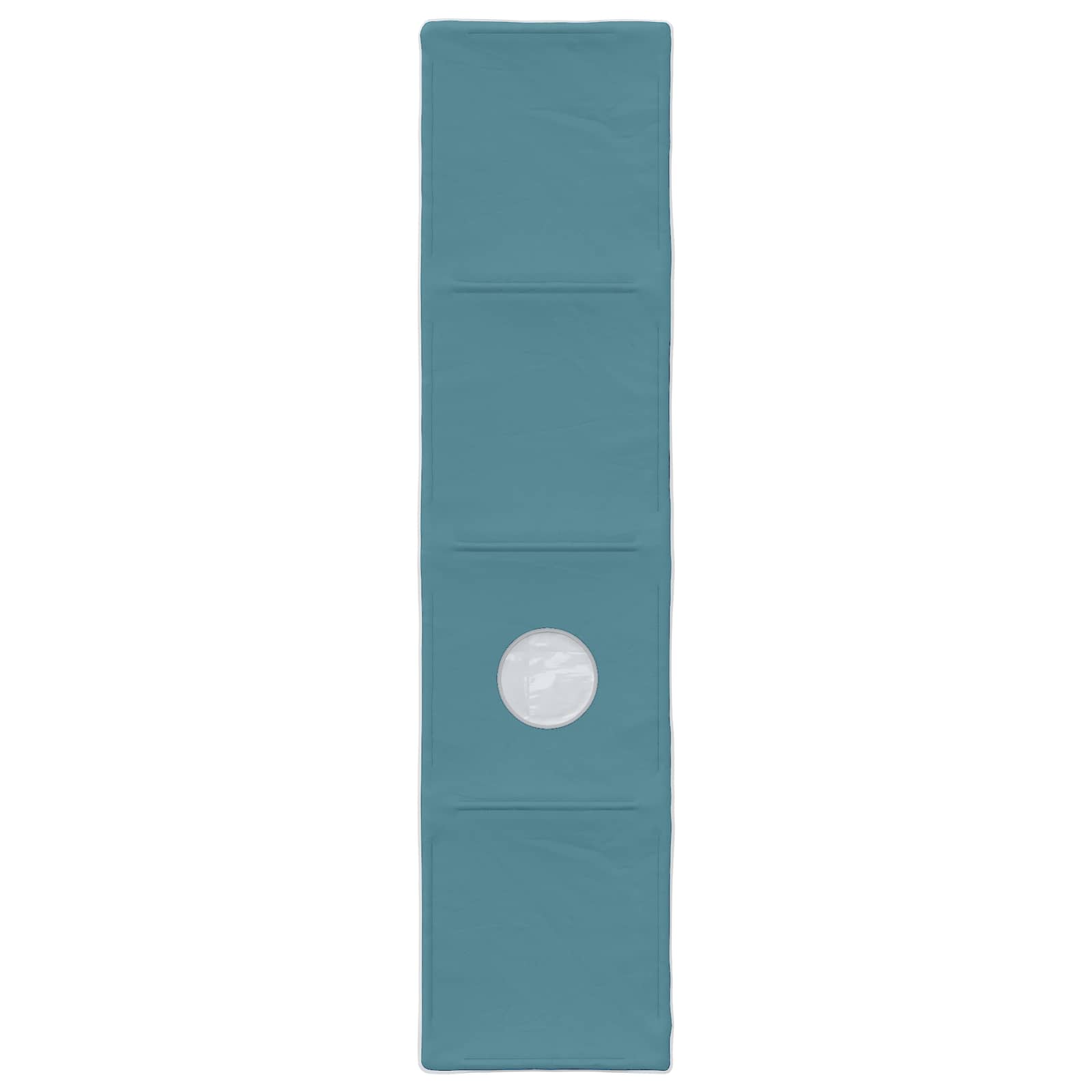 Letto con Tunnel 3 pz Rovere Artigianale e Blu Chiaro | homemem39