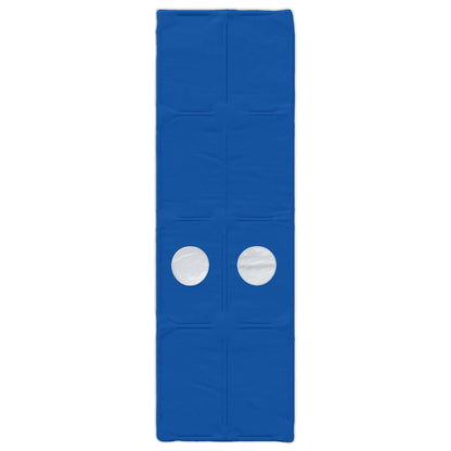 Letto con Tunnel 3 pz Bianco e Blu Legno ingegnerizzato | homemem39