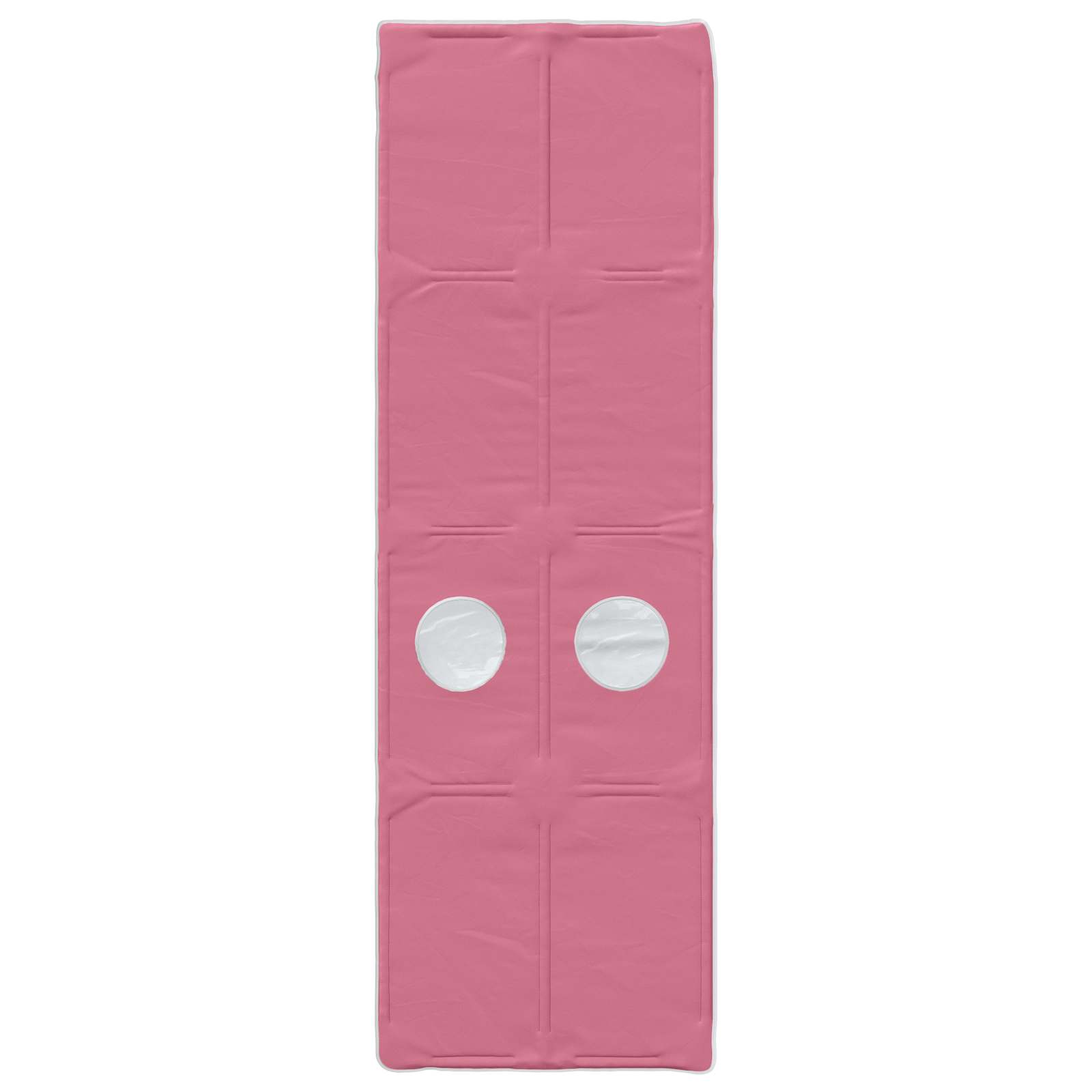 Letto con Tunnel 3 pz Bianco e Rosa Legno ingegnerizzato | homemem39