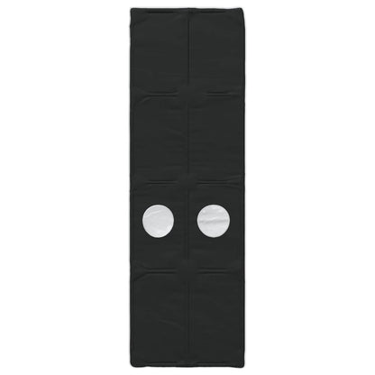 Letto con Tunnel 3 pz Rovere Sonoma e Nero Legno ingegnerizzato | homemem39