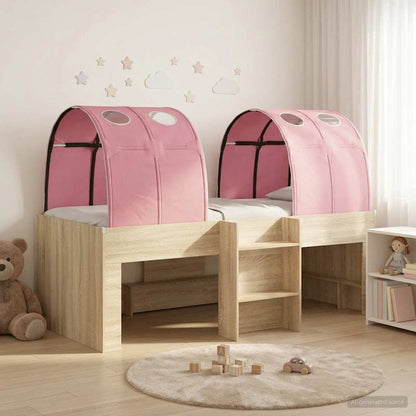 Letto con Tunnel 4 pcs Sonoma e Rosa Legno ingegnerizzato | homemem39