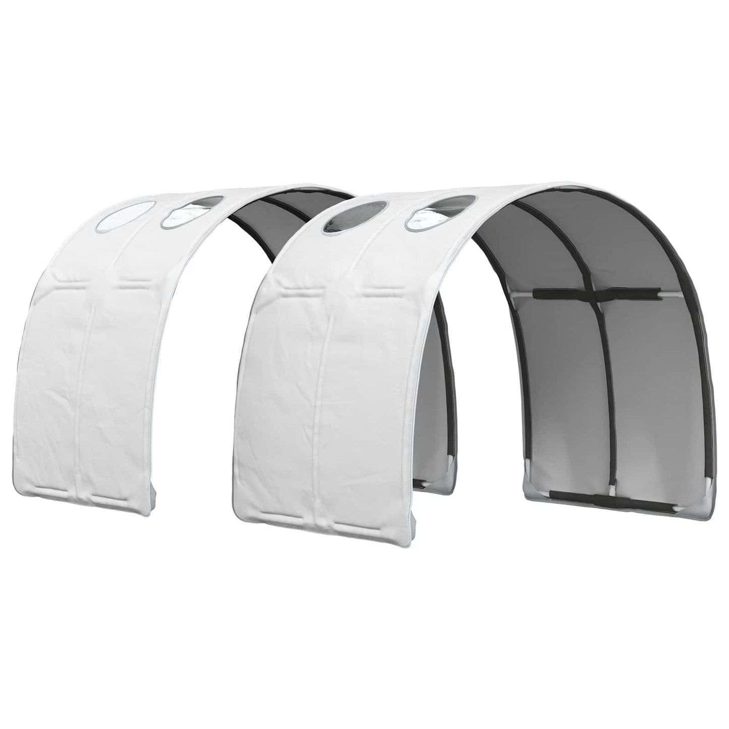 Letto alto per bambini con storage 3 pz Bianco | homemem39