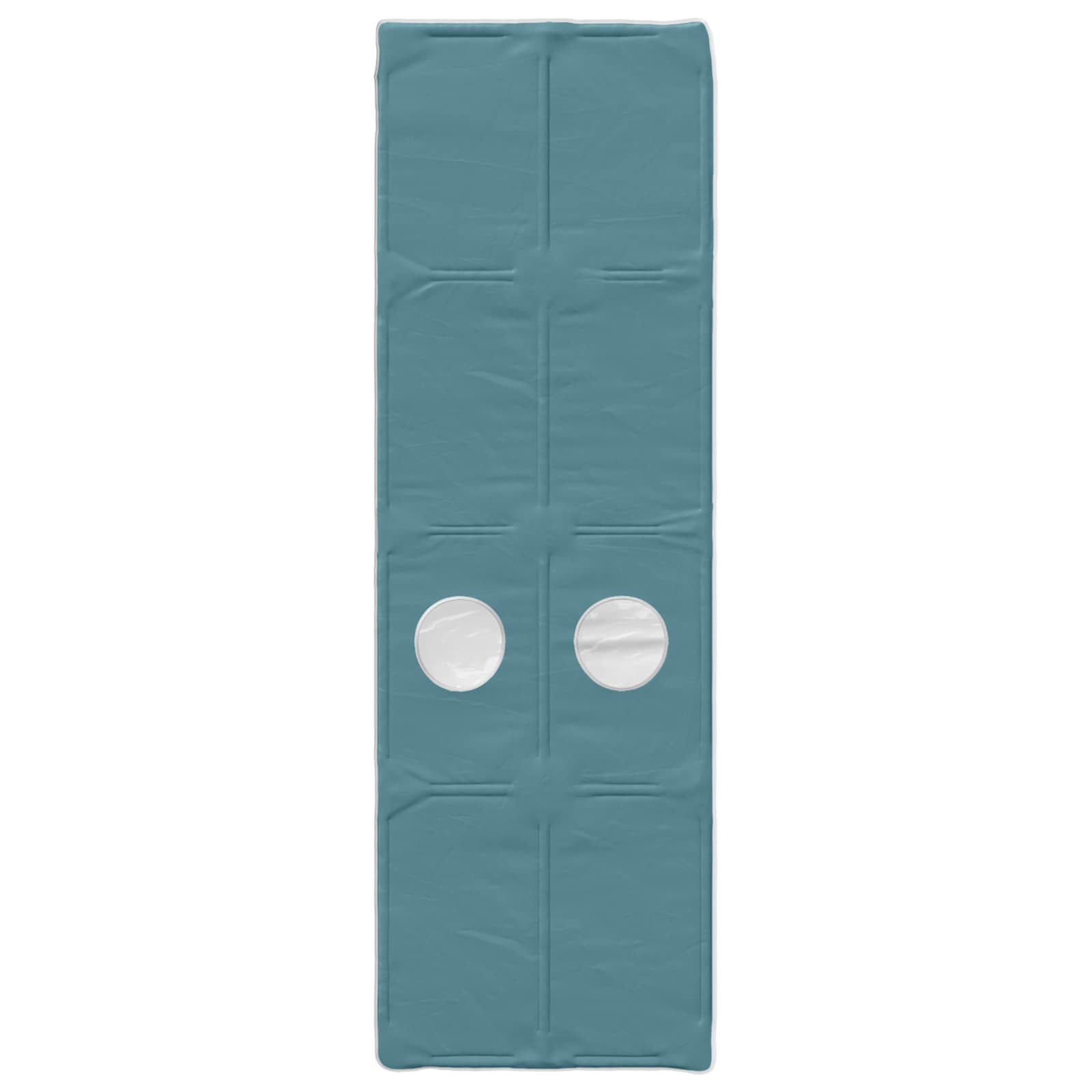 Letto con Tunnel 3 pz Bianco e azzurro Legno multistrato | homemem39