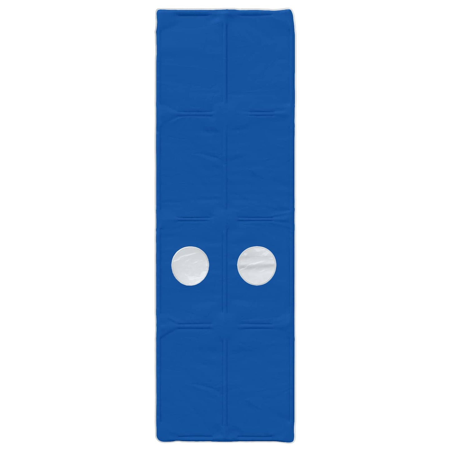 Letto con Tunnel 3 pz Bianco e Blu Legno multistrato | homemem39