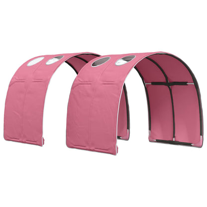 Letto con Tunnel 3 pz Rovere Sonoma e Rosa Legno multistrato | homemem39