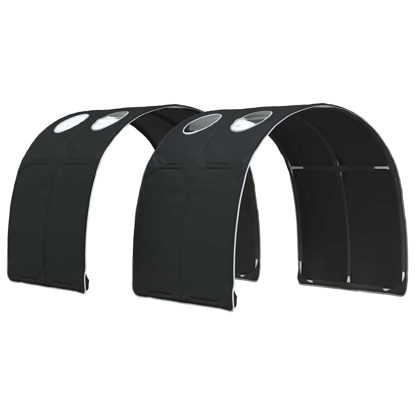 Letto alto per bambini con scrivania 3 pz Rovere Sonoma e Nero | homemem39