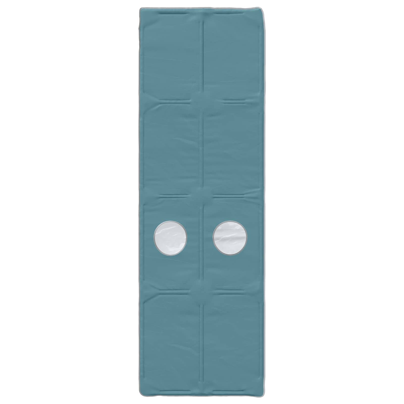 Letto con Tunnel 3 pz Rovere Artigianale e Blu Chiaro | homemem39