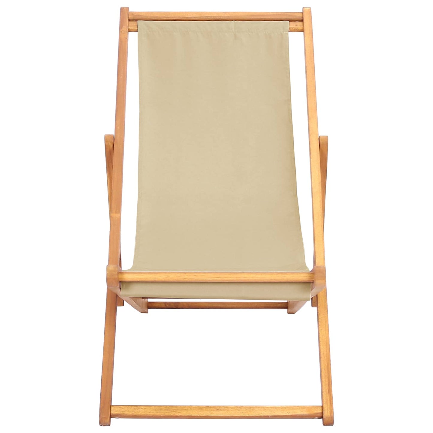 Sedia da spiaggia Beige Legno di teak solido | homemem39