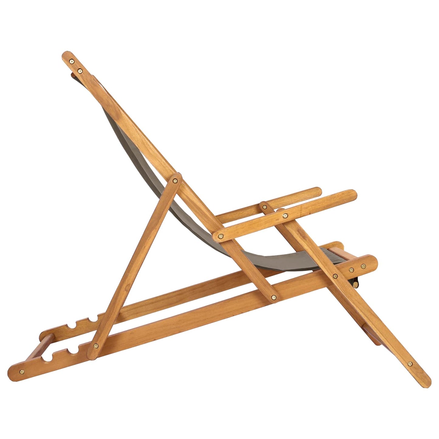 Sedia da spiaggia Tortora Legno di teak solido | homemem39