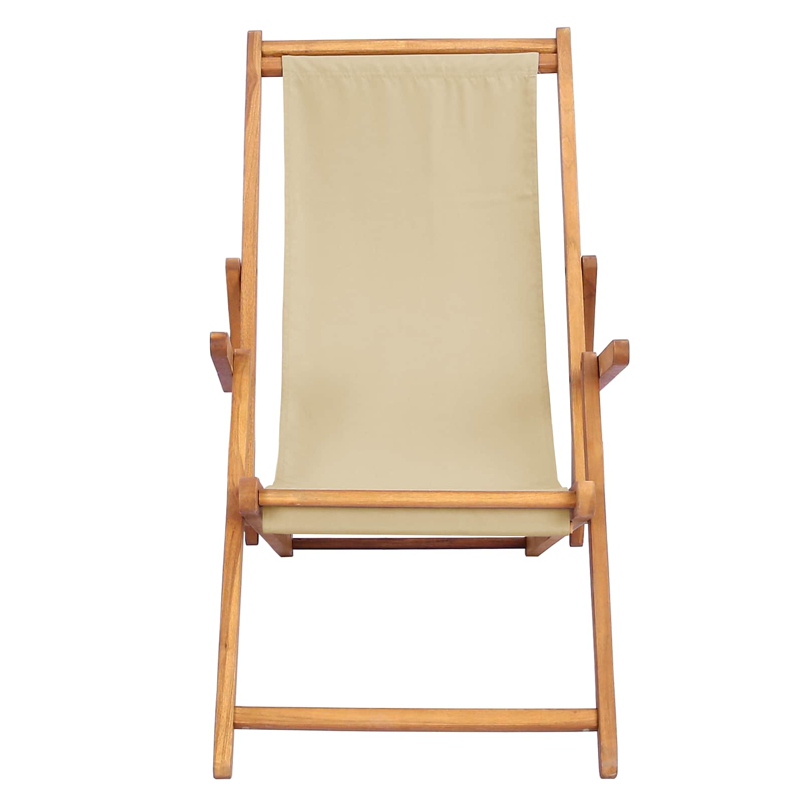 Sedia da spiaggia Beige Legno di teak solido | homemem39