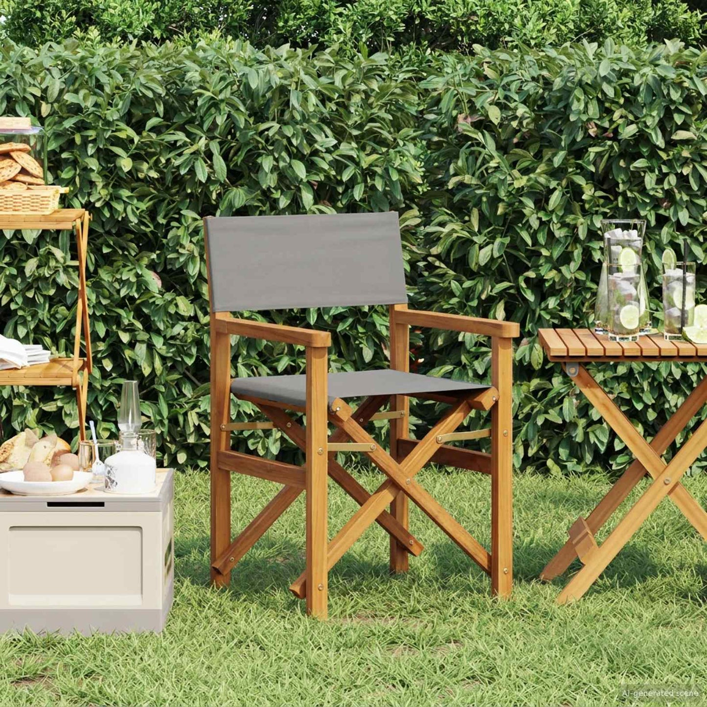 Sedia da pranzo Marrone e Grigio Chiaro 56 x 54 x 87 cm | homemem39