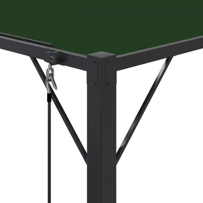 Gazebo con tetto ventilato Verde 3 x 3 x 2,14 m | homemem39