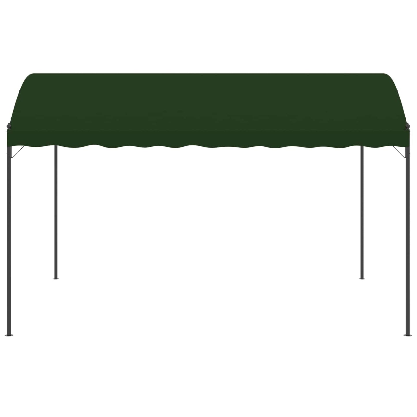 Gazebo 4 x 3 x 2,6 m Verde Poliestere e Acciaio | homemem39