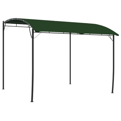 Gazebo 3 x 3 x 2,55 m Verde Tessuto e Alluminio 180 | homemem39