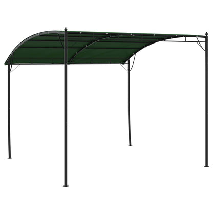 Gazebo 3 x 3 x 2,55 m Verde Tessuto e Alluminio 180 | homemem39