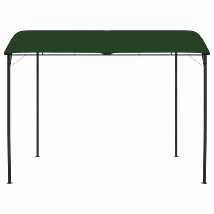 Gazebo 3 x 3 x 2,55 m Verde Tessuto e Alluminio 180 | homemem39