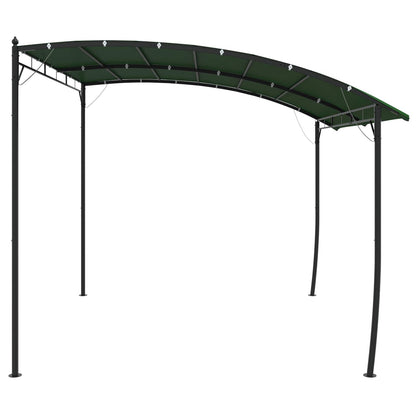 Gazebo 3 x 3 x 2,55 m Verde Tessuto e Alluminio 180 | homemem39