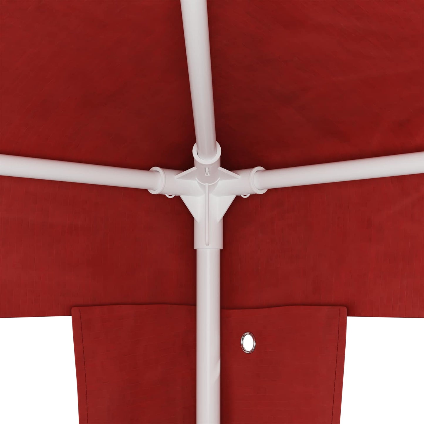 Tenda Party Rosso 600 x 300 x 255 cm PE e Acciaio | homemem39