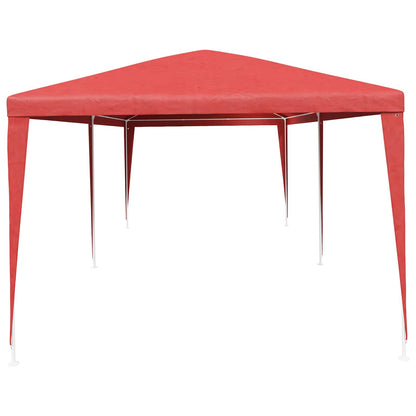 Tenda Party Rosso 600 x 300 x 255 cm PE e Acciaio | homemem39