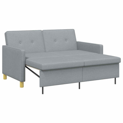 Divano Letto Estraibile Verde chiaro Tessuto | homemem39