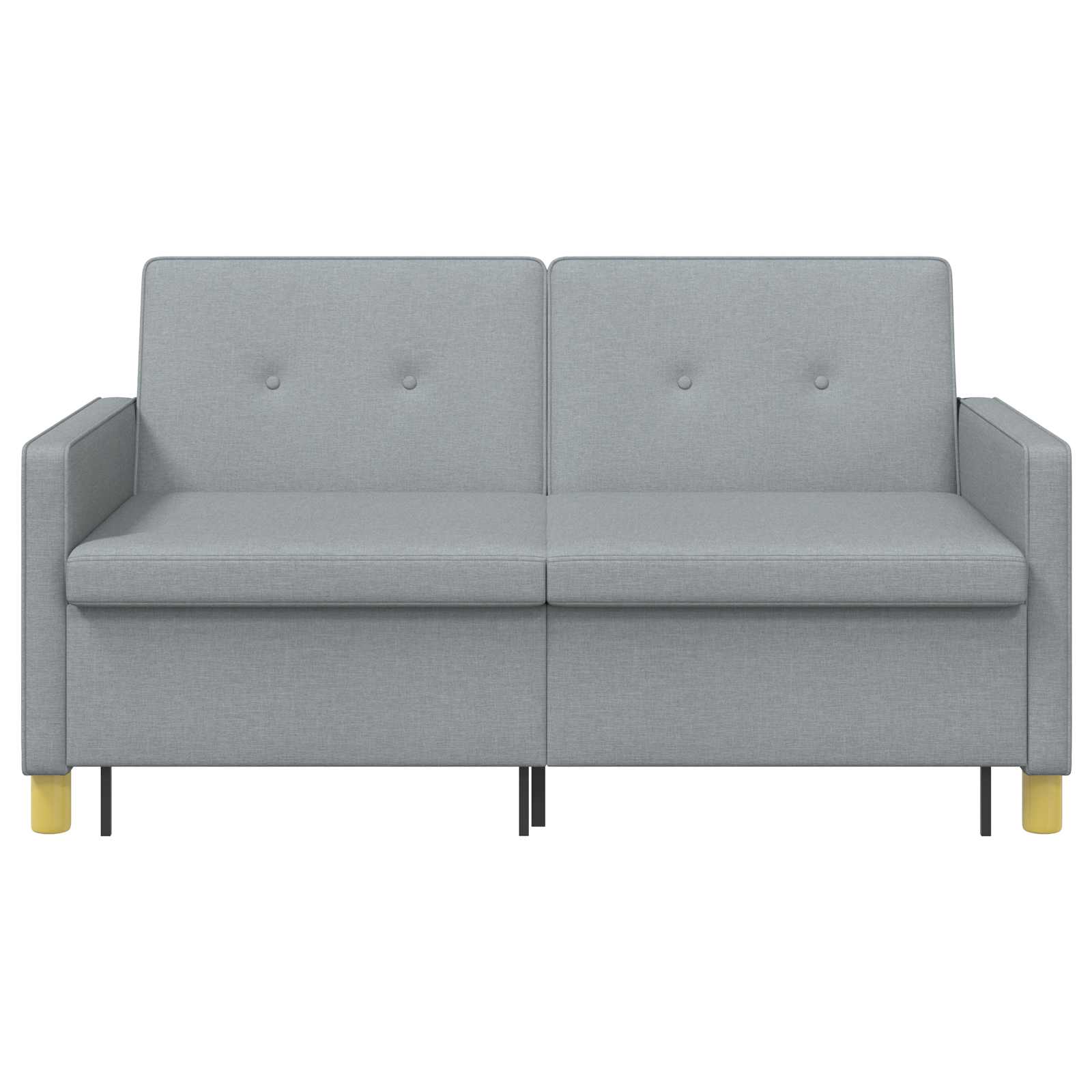 Divano Letto Estraibile Verde chiaro Tessuto | homemem39