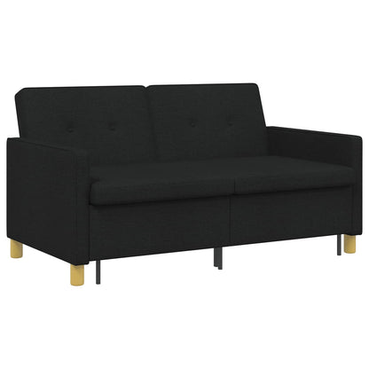 Divano Letto Estraibile Nero Tessuto | homemem39