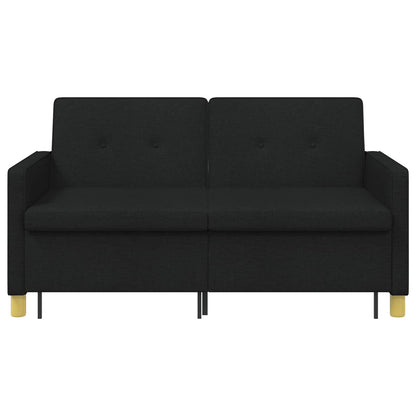 Divano Letto Estraibile Nero Tessuto