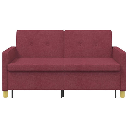 Divano Letto Estraibile Rosso Vino Tessuto | homemem39