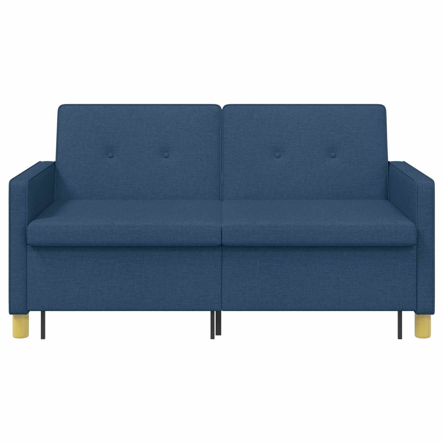 Divano Letto Estraibile Blu Tessuto | homemem39