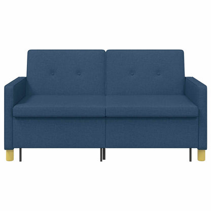 Divano Letto Estraibile Blu Tessuto | homemem39