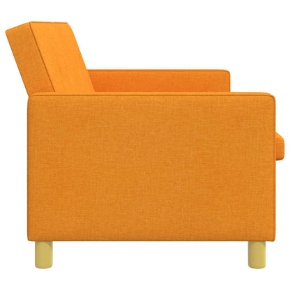 Divano Letto Estraibile Giallo Scuro Tessuto | homemem39