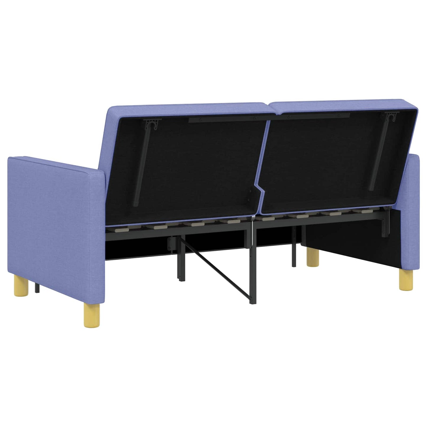 Divano Letto Estraibile Blu jeans Tessuto | homemem39