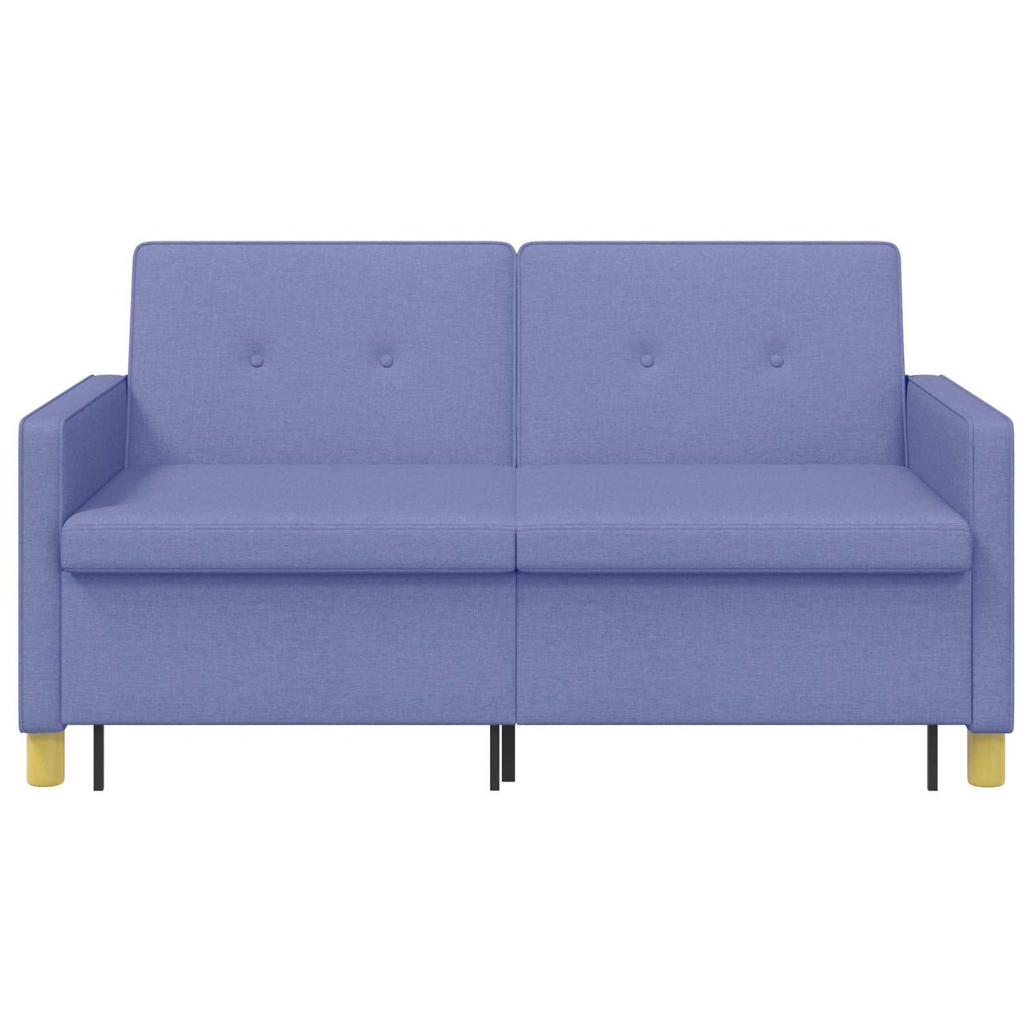 Divano Letto Estraibile Blu jeans Tessuto