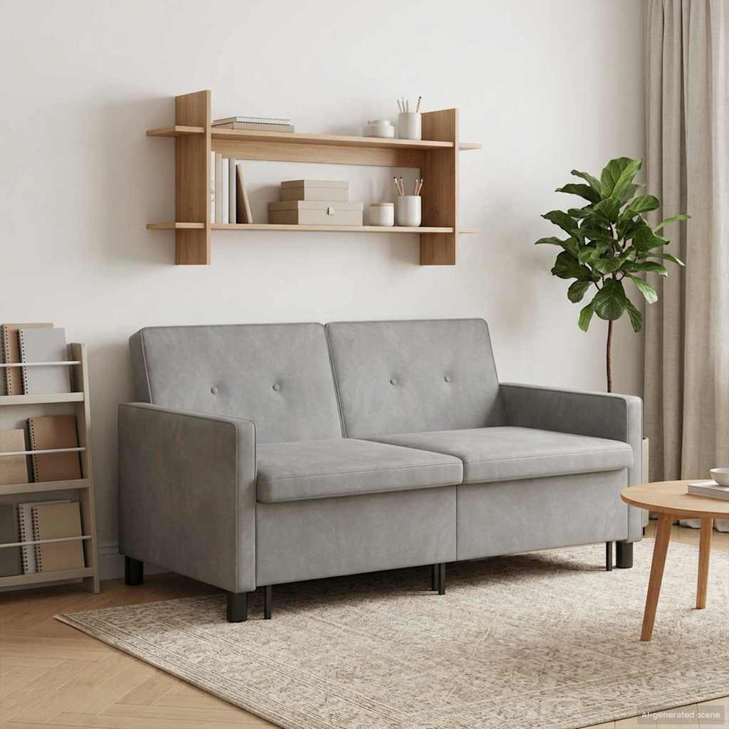 Divano letto Verde chiaro Tessuto | homemem39
