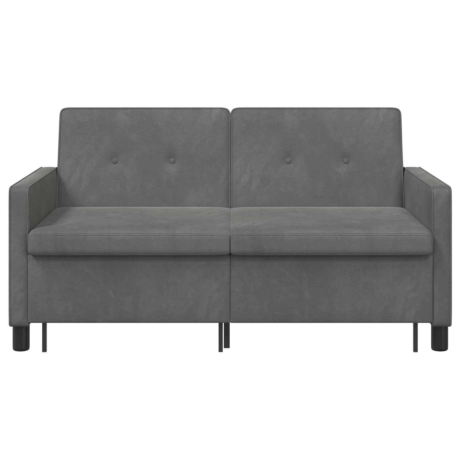 Divano letto Grigio Scuro Tessuto | homemem39